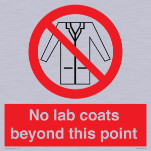 No lab coats beyond this point